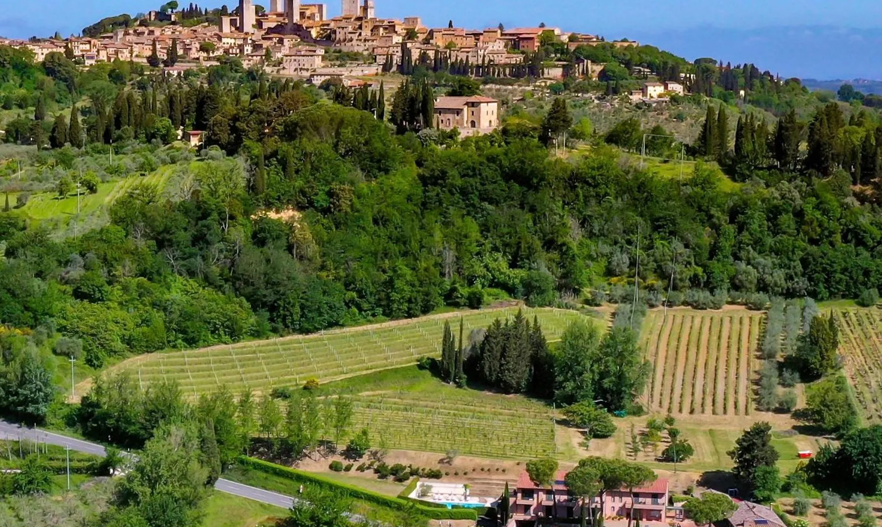 ***  Hotel Le Colline San Gimignano Italy